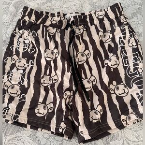 Allgory Graphic  Print Shorts | Men’s Size Large | Beach Swim Athletic Shorts